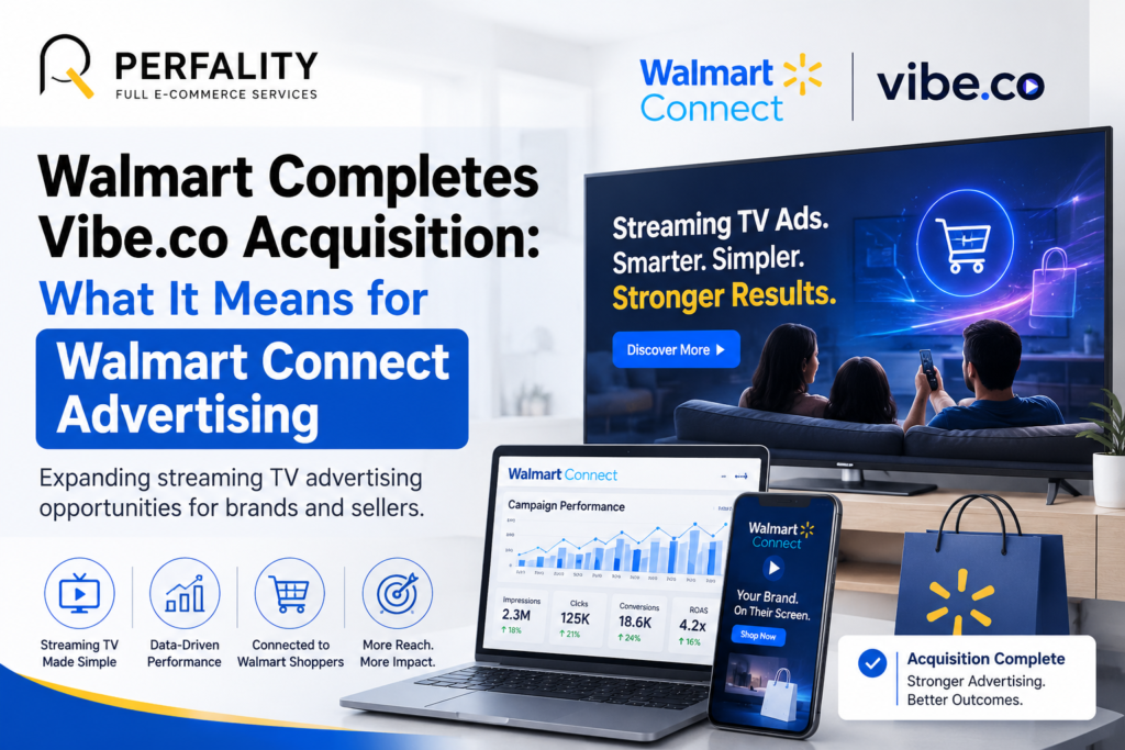 Walmart Connect advertising streaming TV ads illustration