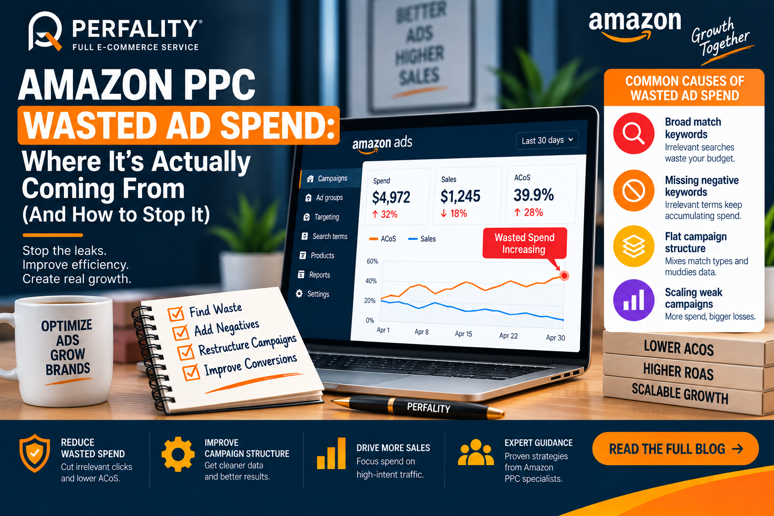 Amazon PPC wasted ad spend audit checklist