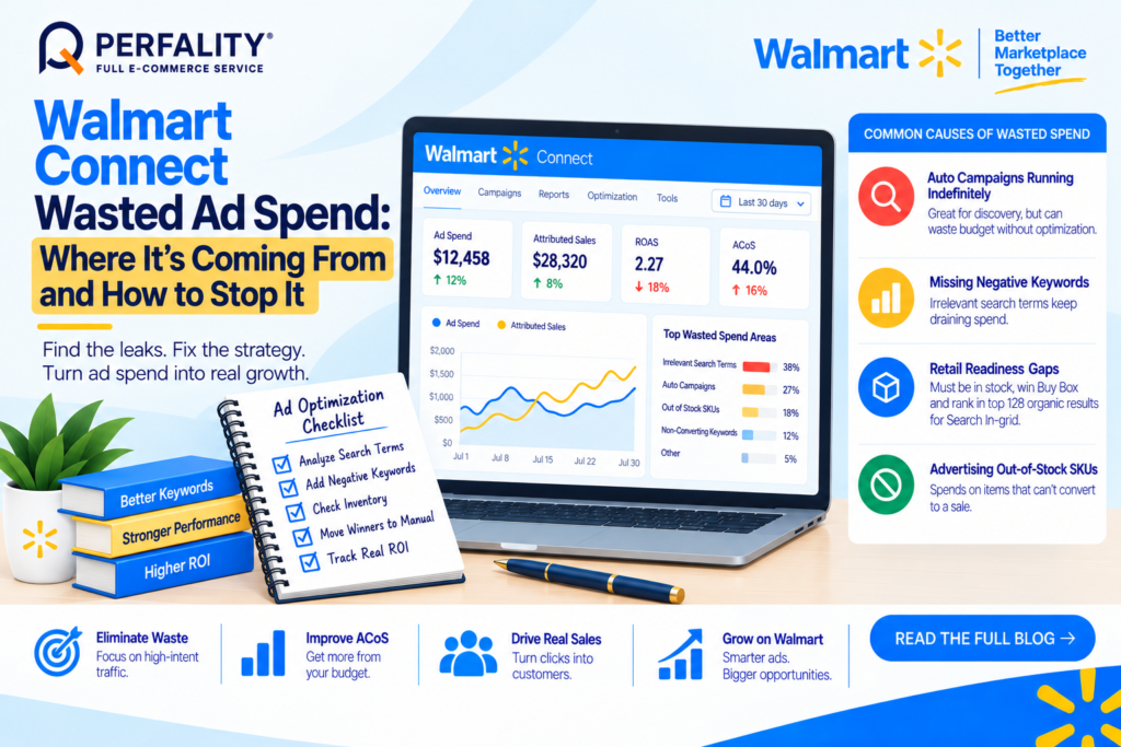 Walmart Connect wasted ad spend audit dashboard